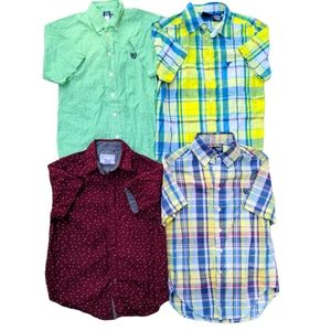 Boys Short Sleeve Button Up Bundle